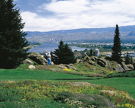 Ohme Gardens in Wenatchee Washington