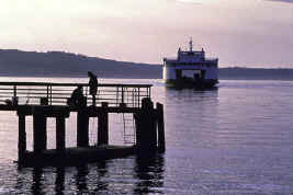 Ferry boat in Washington State