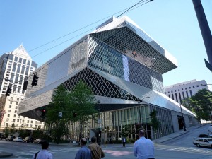 Seattle Central Library by Bobak Ha'Eri (Own work) [CC BY 3.0 (http://creativecommons.org/licenses/by/3.0)], via Wikimedia Commons