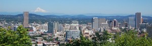 "Portland and Mt Hood" by Amateria1121 - Own work. Licensed under CC BY-SA 3.0 via Wikimedia Commons - https://commons.wikimedia.org/wiki/File:Portland_and_Mt_Hood.jpg#/media/File:Portland_and_Mt_Hood.jpg