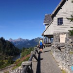 Visitor center at Heather Medows