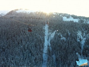 peak-to-peak gondola in Whistler BC