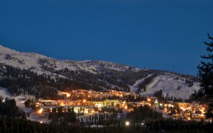 "Village at Night" by Paul Cotton - Photo Credit: 'Big White Ski Resort'