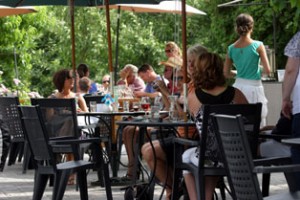 Patio at Vin du Lac Winery