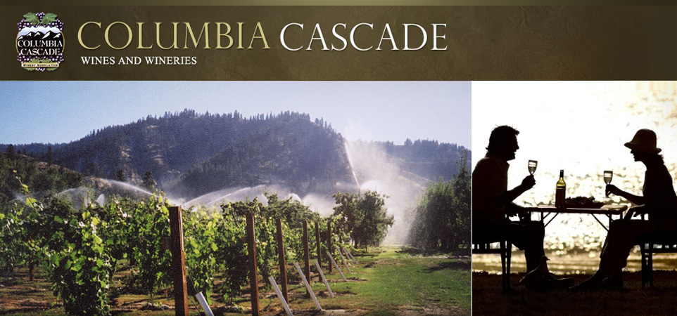 Columbia Cascade Wines and Wineries Header