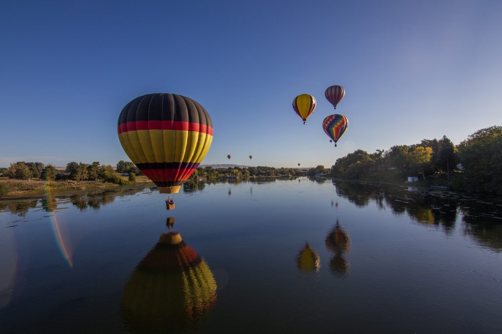 Seattle Hot Air Balloon Flight Over Washington