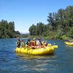 Scenic river rafting on the Cascade Loop with Alpine Adventures