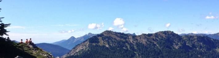 Table Mountain With Mt Baker & Mt Shuksan View from Table Mountain
